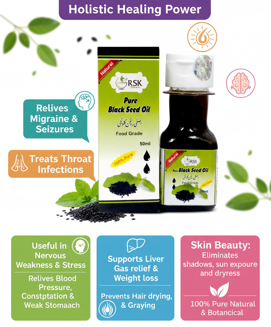 Black Seed Oil 50ml - Image 4
