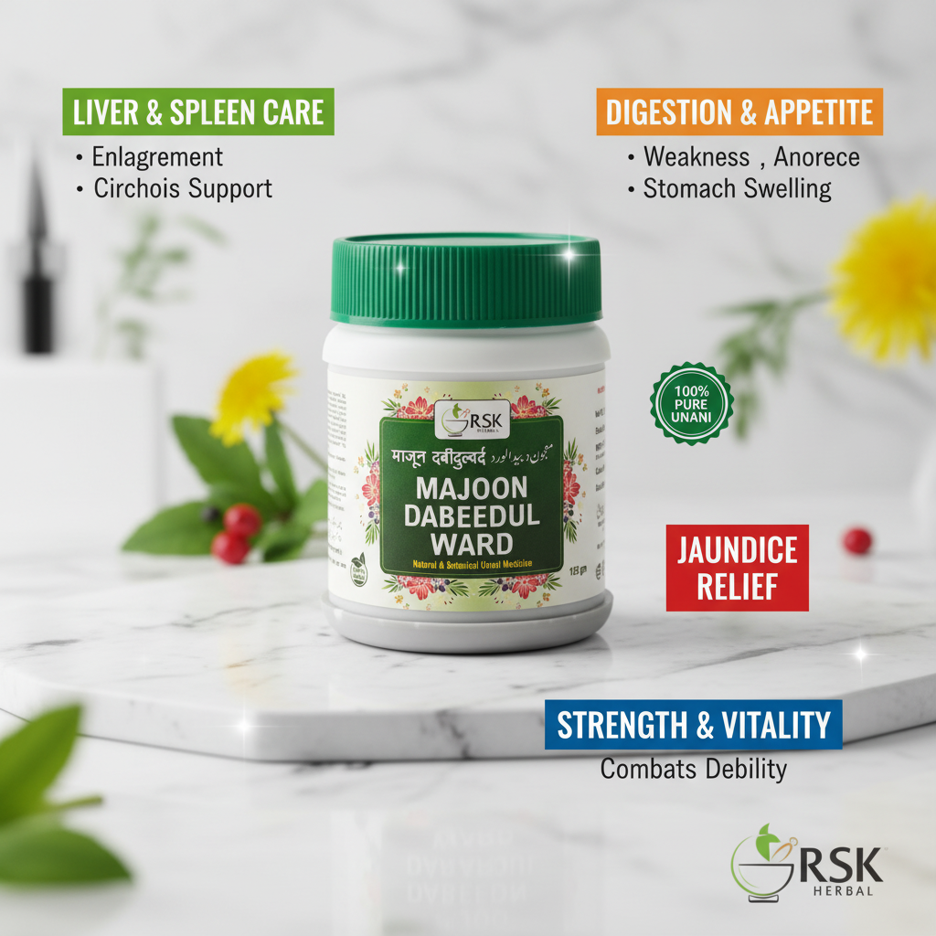 Majoon Dabeedul Ward | Traditional Unani Majoon for Liver, Digestive & General Wellness- 125gm - Image 5