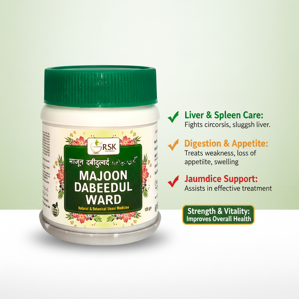Majoon Dabeedul Ward | Traditional Unani Majoon for Liver, Digestive & General Wellness- 125gm - Image 6