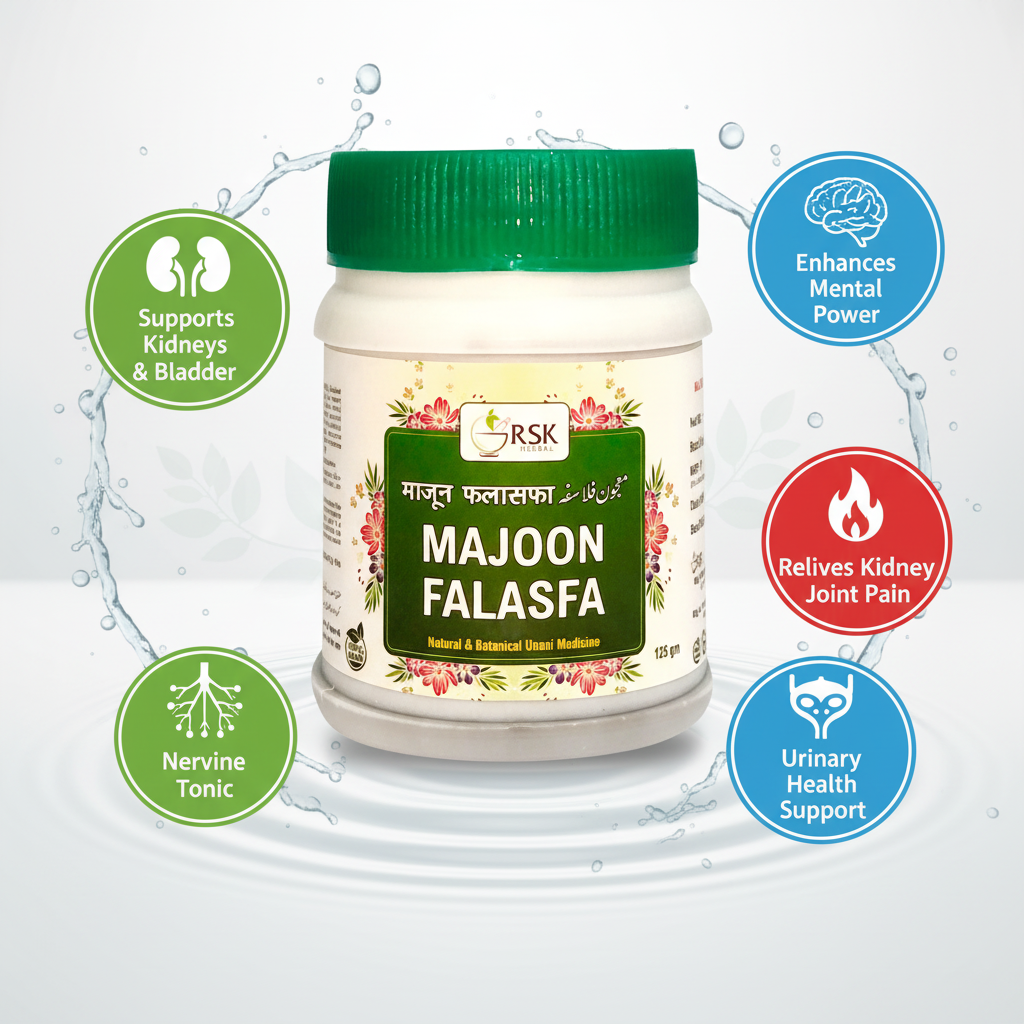 Majoon Falasfa | RSK Herbal Unani Majoon for Nervous System, Urinary, Joint & Mental Wellness – 125gm _ Pack of 2 - Image 5