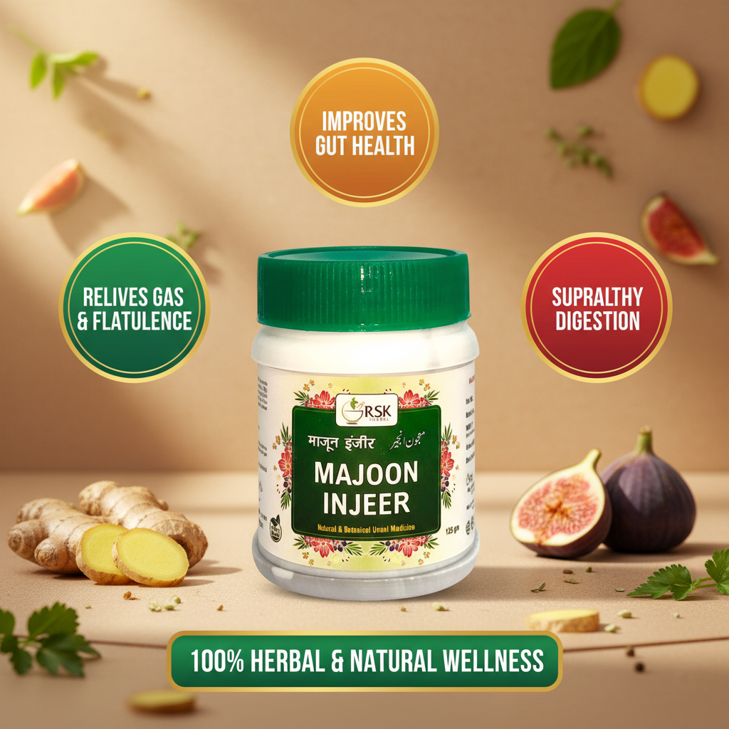 Majoon Injeer 125gm | Traditional Unani Herbal Majoon for Constipation, Digestive & Gut Wellness | Appetite Support _ Pack of 2 - Image 5