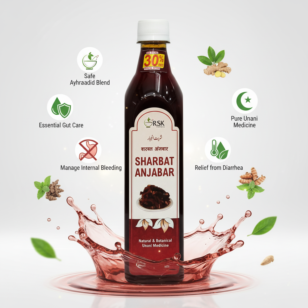 Sharbat Anjabar 500ml | Manage Diarrhoea and High Fever - Image 5