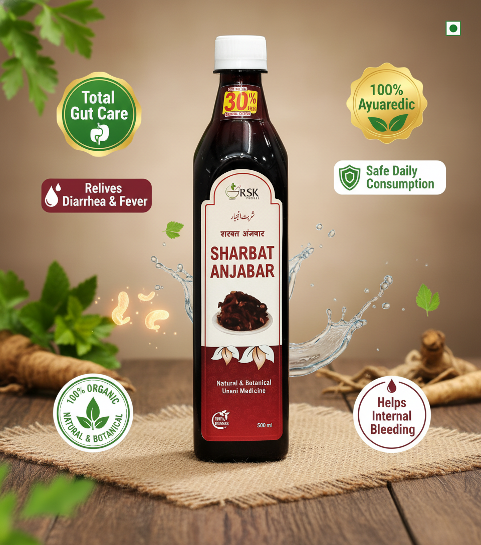 Sharbat Anjabar 500ml | Manage Diarrhoea and High Fever - Image 2