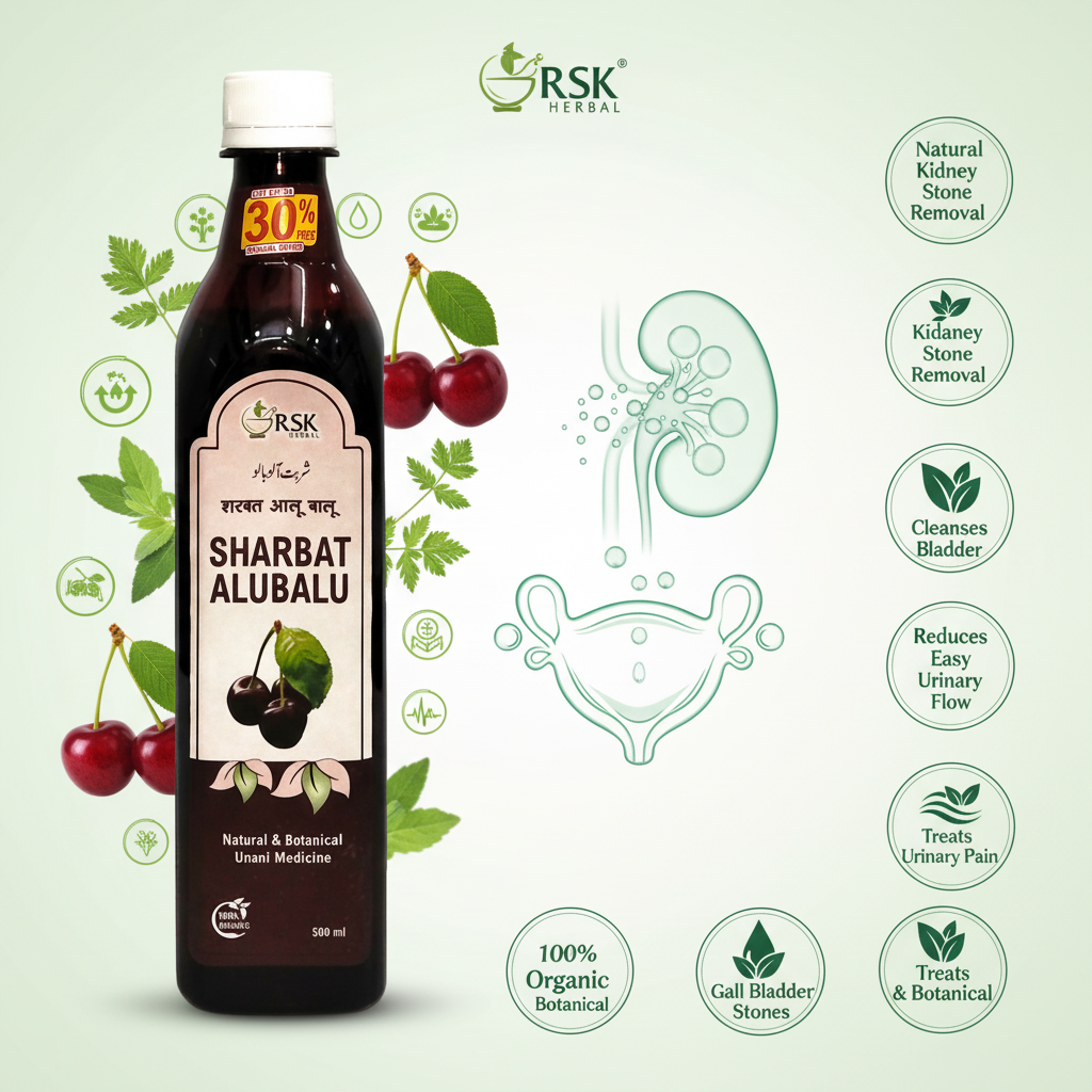 Sharbat Alu Balu 500ml | Unani Herbal Sharbat for Daily Wellness - Image 6